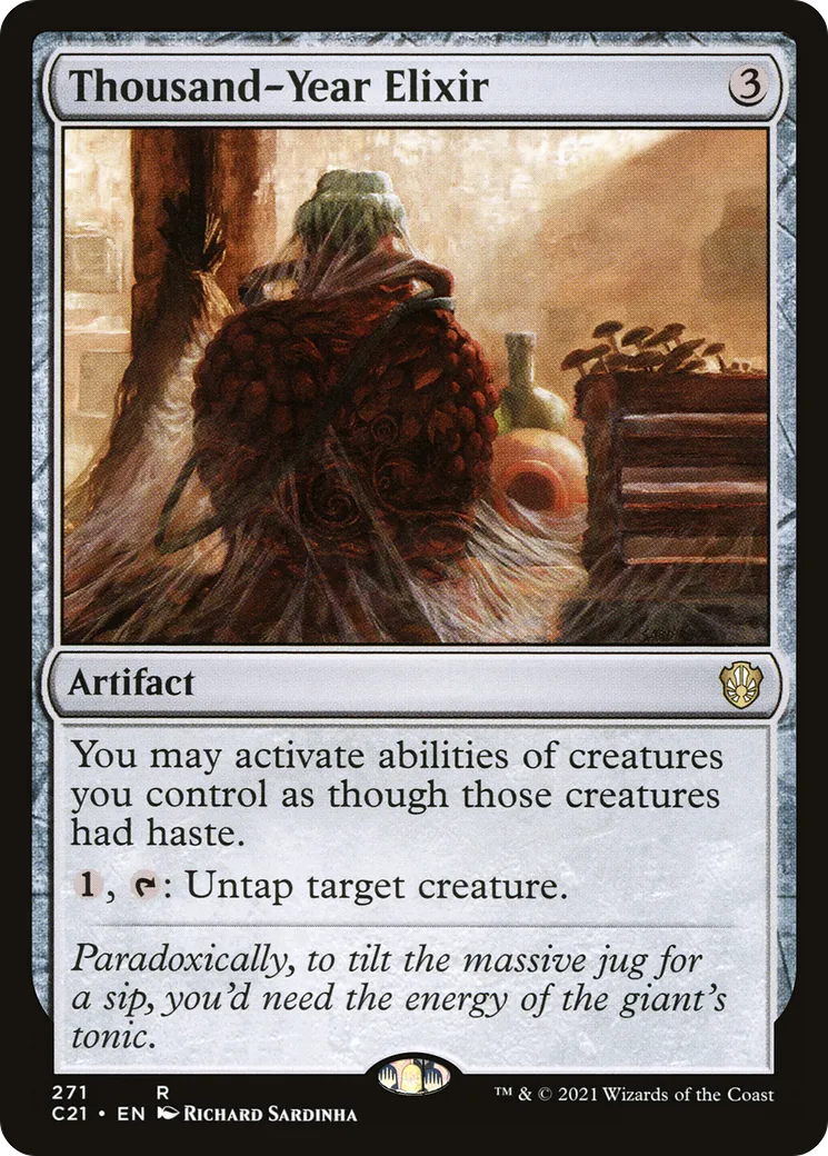 Élixir de mille ans — Commander 2021 — Magic: The Gathering