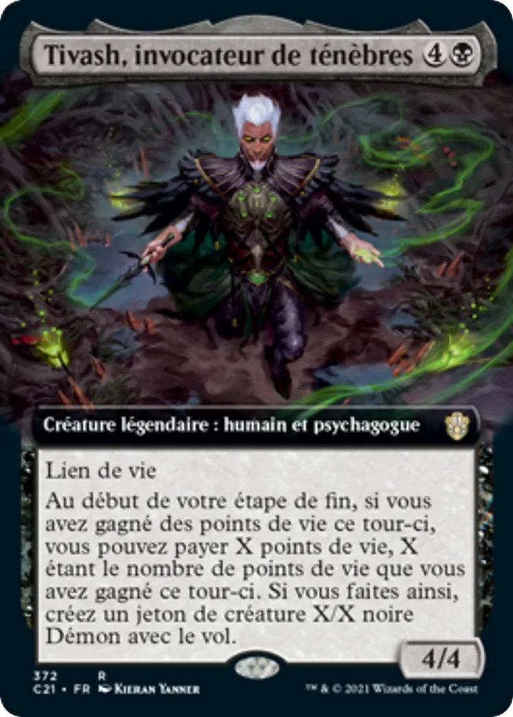 Tivash, invocateur de ténèbres — Commander 2021 — Magic: The Gathering
