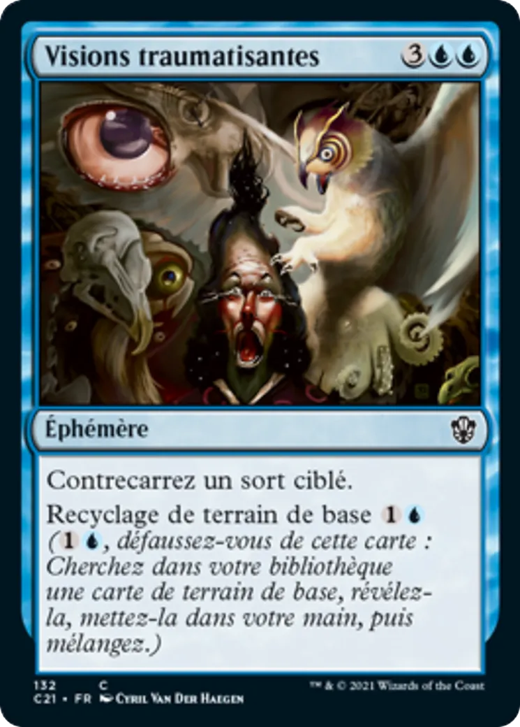 Visions traumatisantes — Commander 2021 — Magic: The Gathering