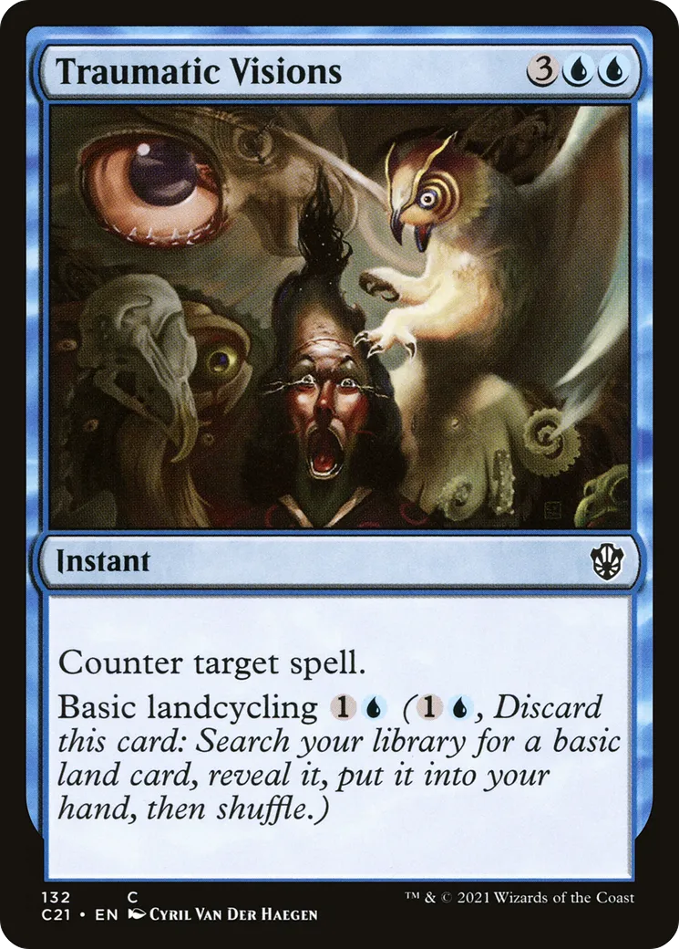 Traumatic Visions — Commander 2021 — Magic: The Gathering