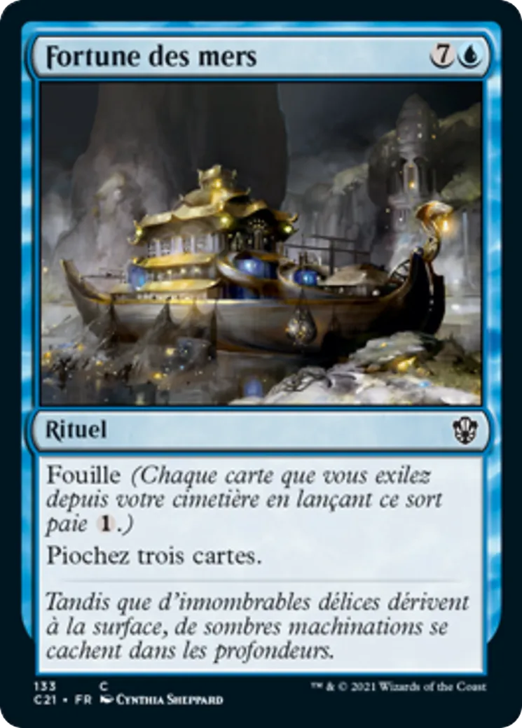 Fortune des mers — Commander 2021 — Magic: The Gathering