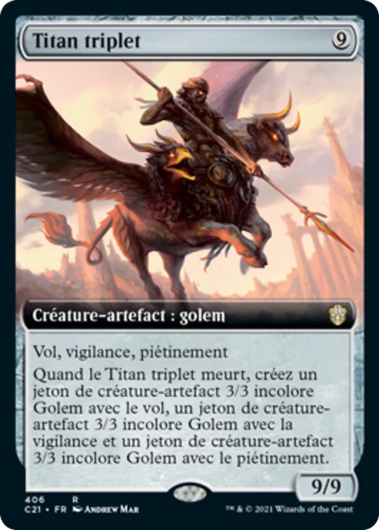 Titan triplet — Commander 2021 — Magic: The Gathering