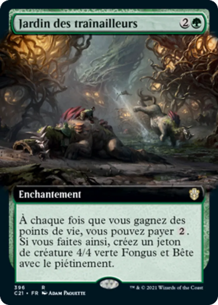 Jardin des traînailleurs — Commander 2021 — Magic: The Gathering
