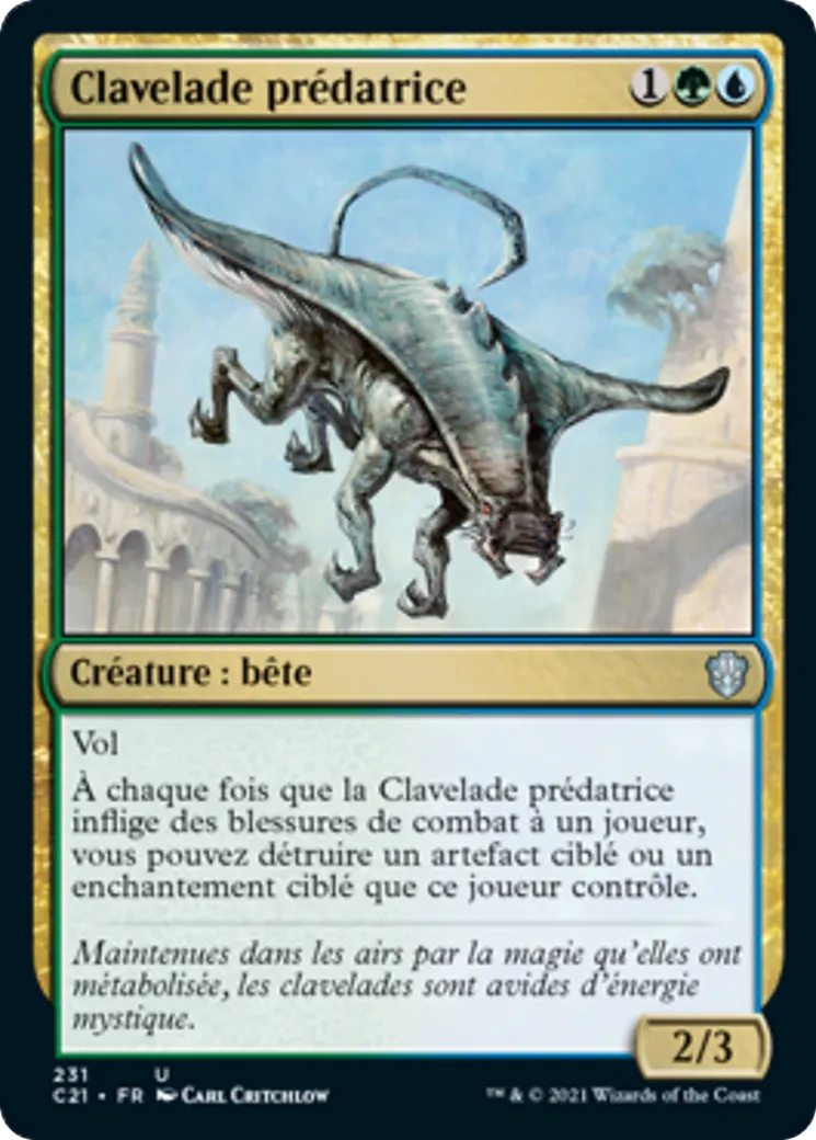 Clavelade prédatrice — Commander 2021 — Magic: The Gathering