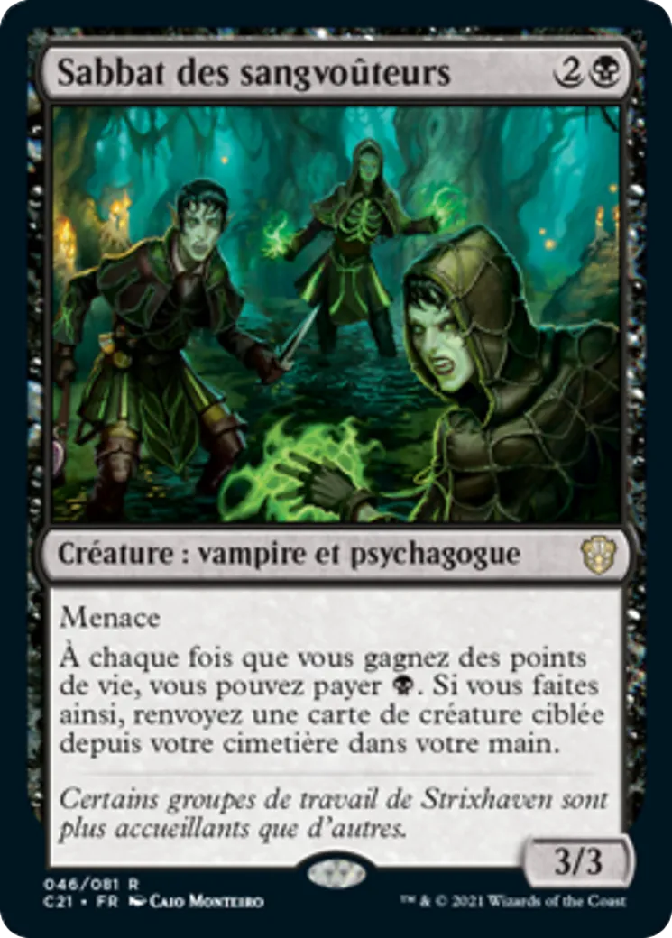 Sabbat des sangvoûteurs — Commander 2021 — Magic: The Gathering