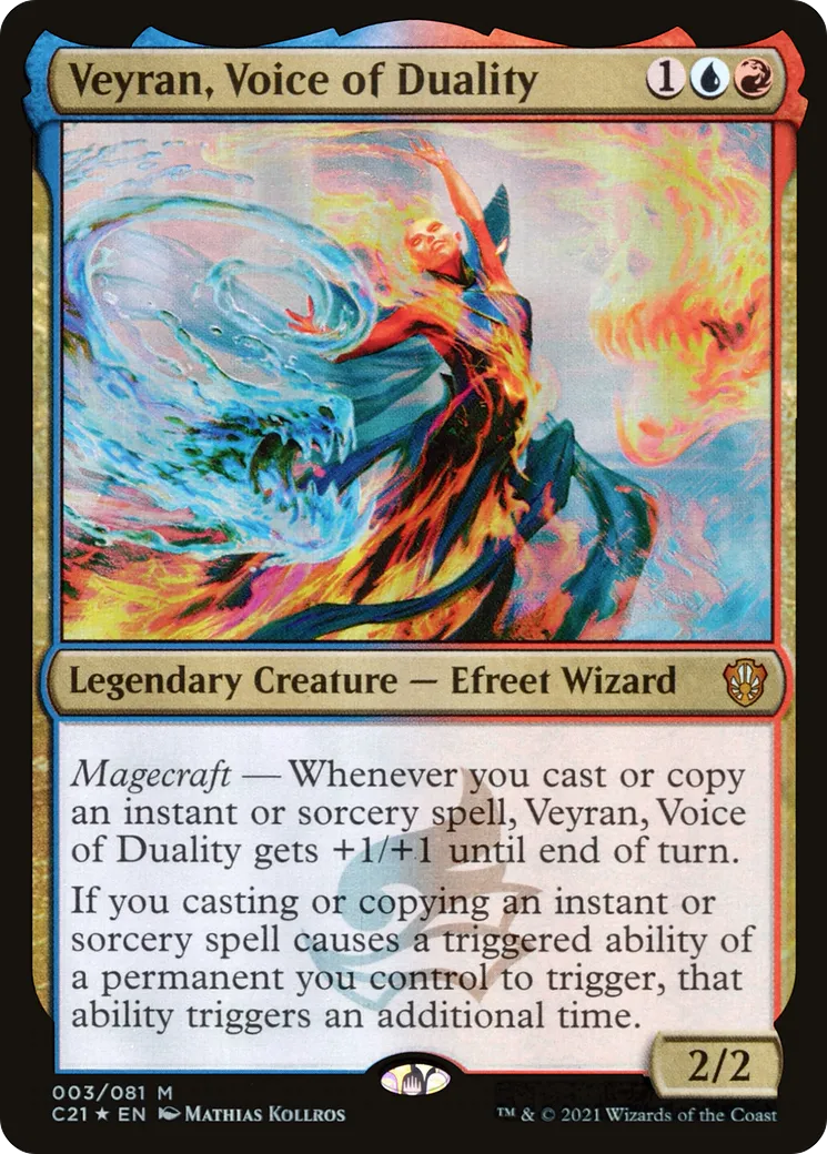 Veyran, Voice of Duality — Commander 2021 — Magic: The Gathering