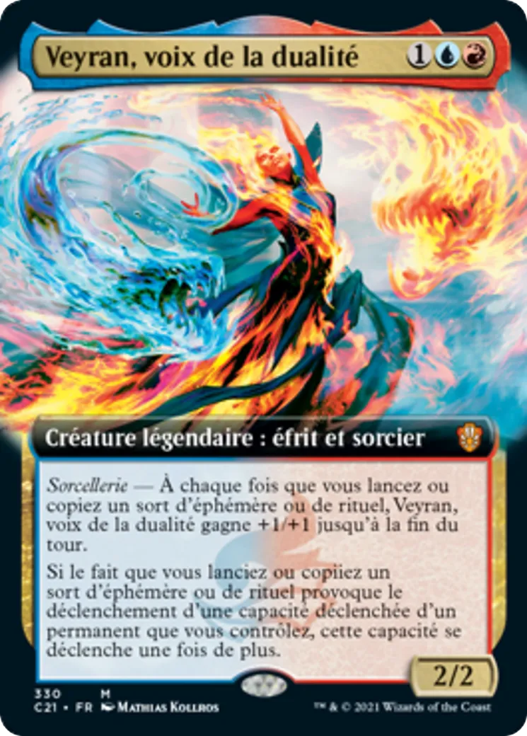 Veyran, voix de la dualité — Commander 2021 — Magic: The Gathering
