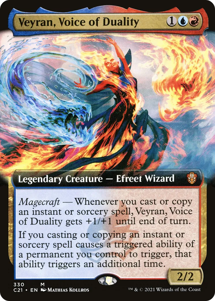 Veyran, voix de la dualité — Commander 2021 — Magic: The Gathering