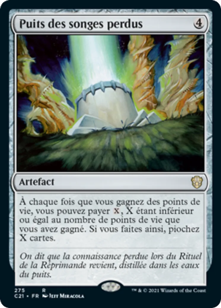 Puits des songes perdus from Commander 2021 - Magic: The Gathering