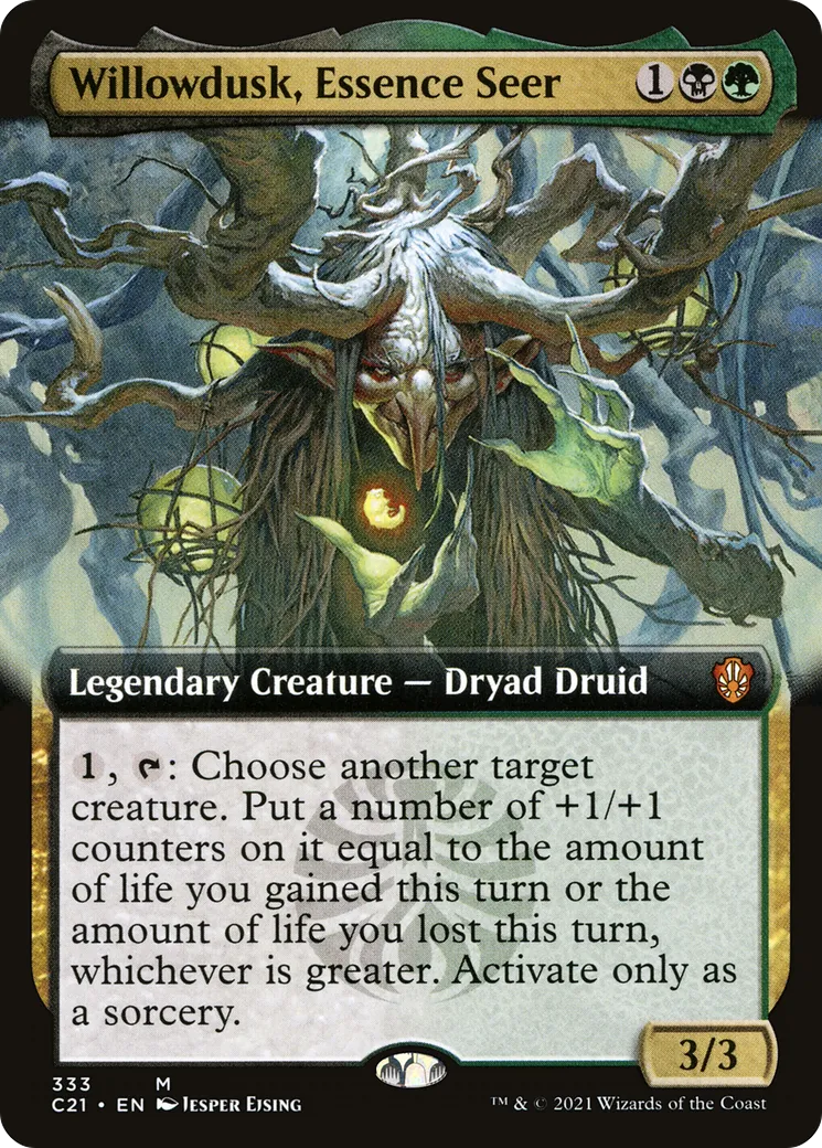 Willowdusk, Essence Seer — Commander 2021 — Magic: The Gathering
