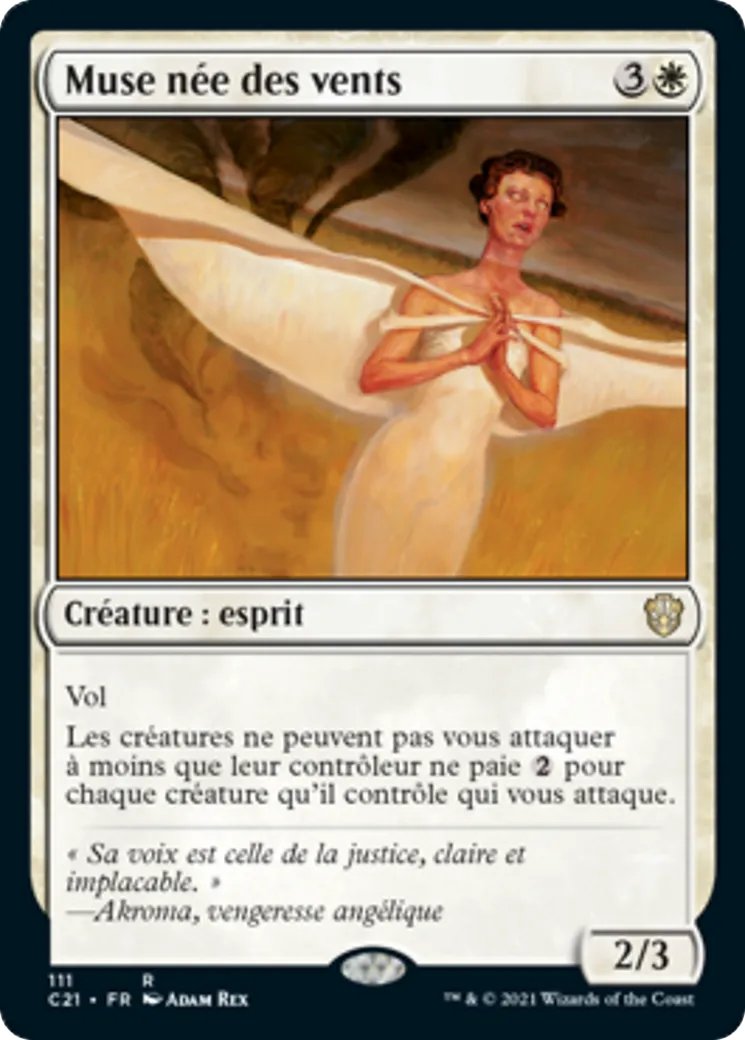 Muse née des vents — Commander 2021 — Magic: The Gathering