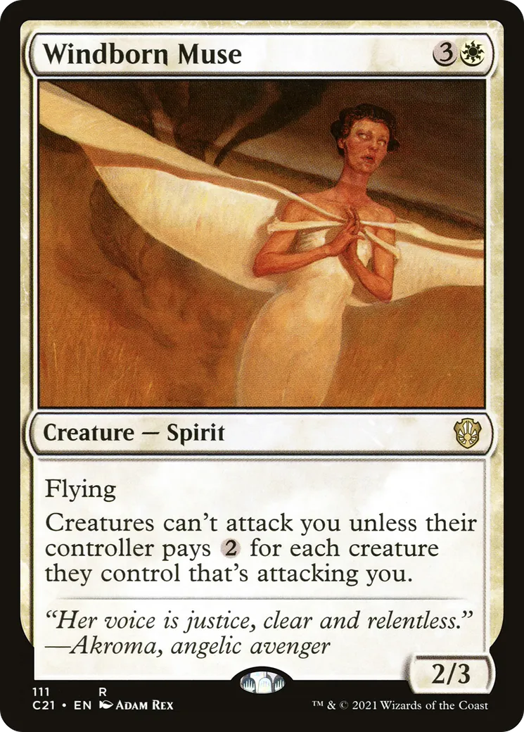 Windborn Muse — Commander 2021 — Magic: The Gathering