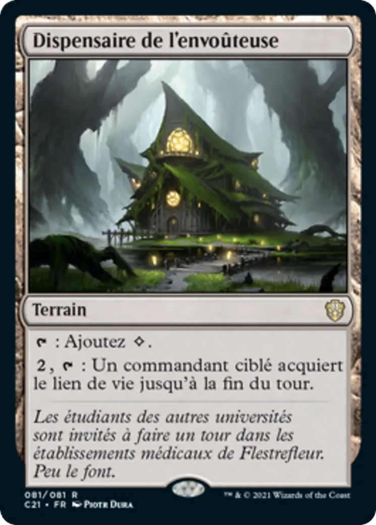 Dispensaire de l'envoûteuse — Commander 2021 — Magic: The Gathering