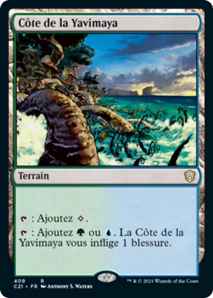 Côte de la Yavimaya — Commander 2021 — Magic: The Gathering