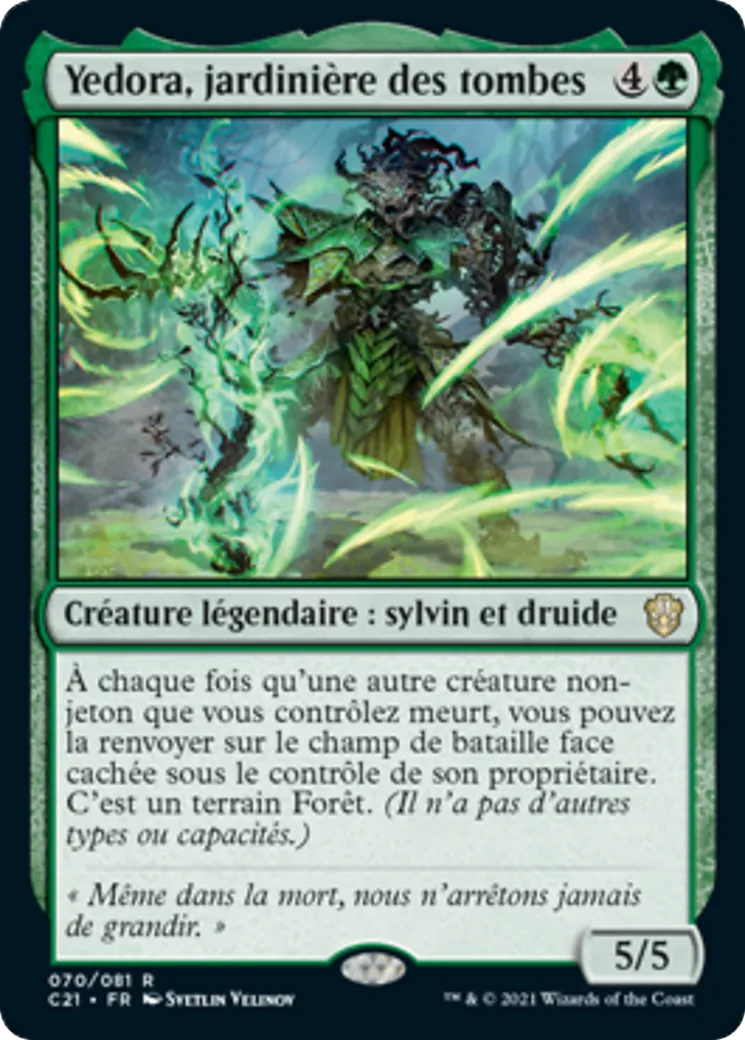 Yedora, jardinière des tombes — Commander 2021 — Magic: The Gathering