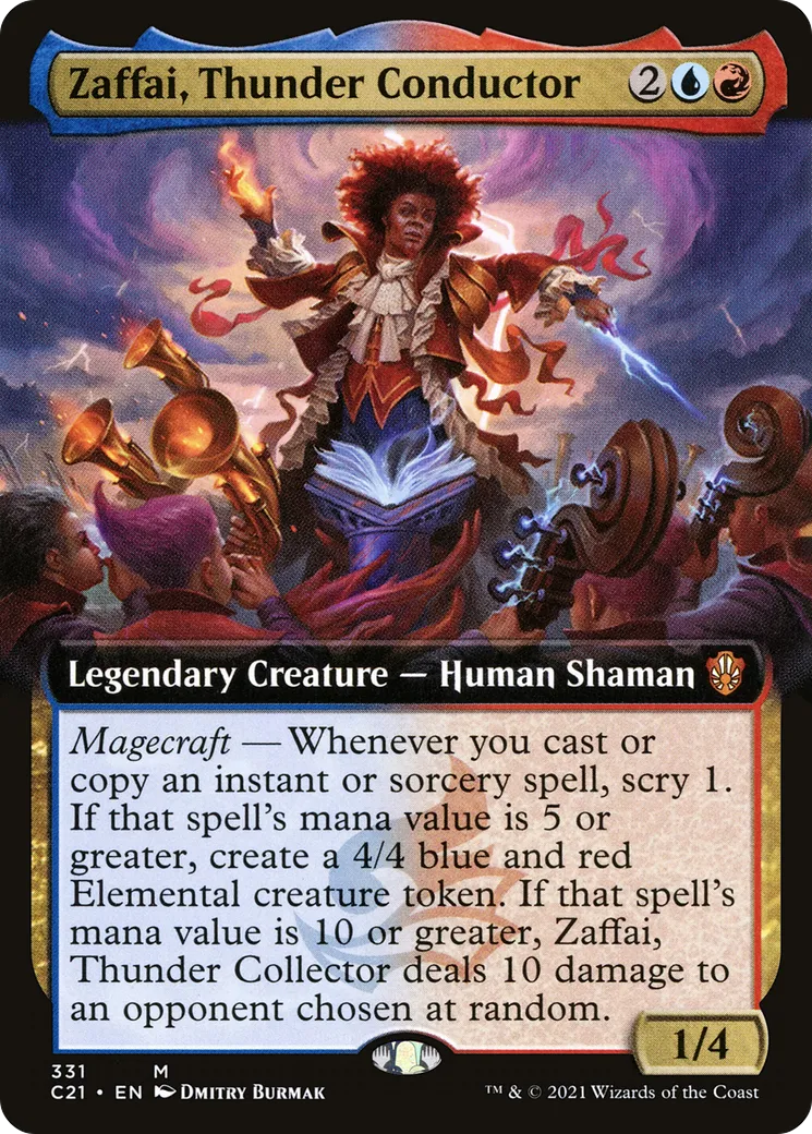 Zaffai, Thunder Conductor — Commander 2021 — Magic: The Gathering