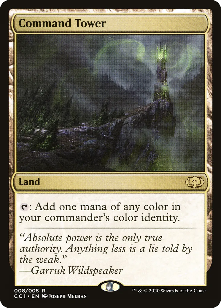Command Tower — Commander Collection: Green — Magic: The Gathering