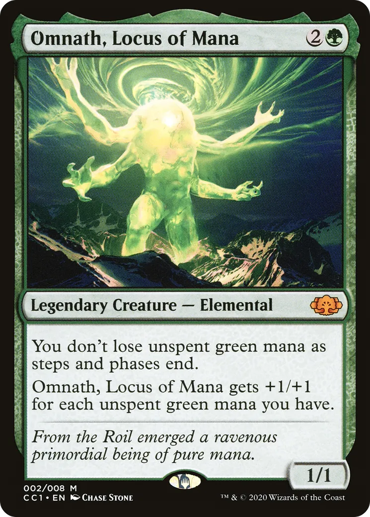Omnath, Locus of Mana — Commander Collection: Green — Magic: The Gathering