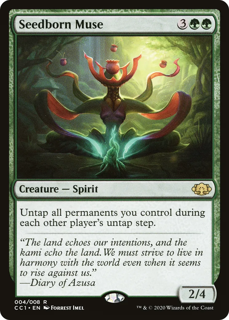 Muse née des graines — Commander Collection: Green — Magic: The Gathering