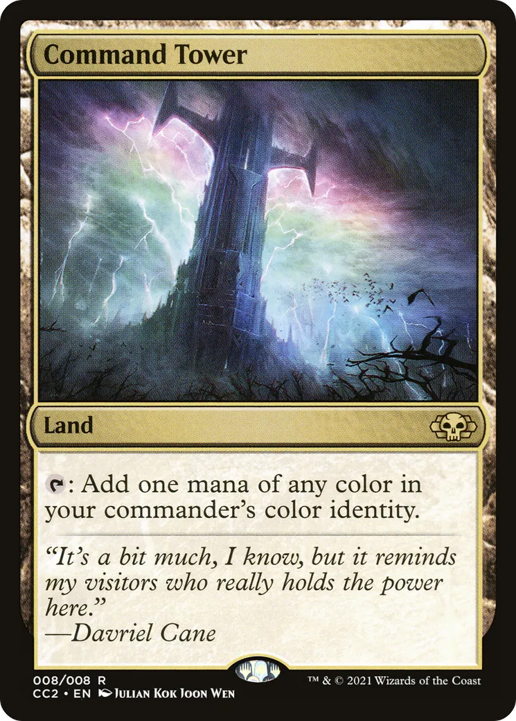 Command Tower — Commander Collection: Black — Magic: The Gathering