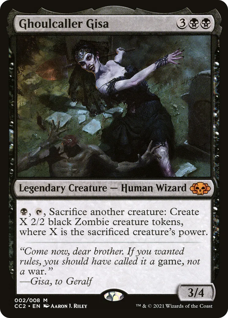 Ghoulcaller Gisa — Commander Collection: Black — Magic: The Gathering