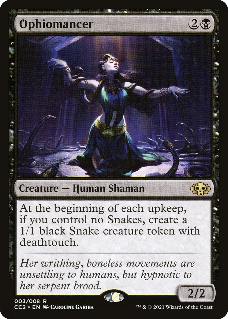 Ophiomancer — Commander Collection: Black — Magic: The Gathering