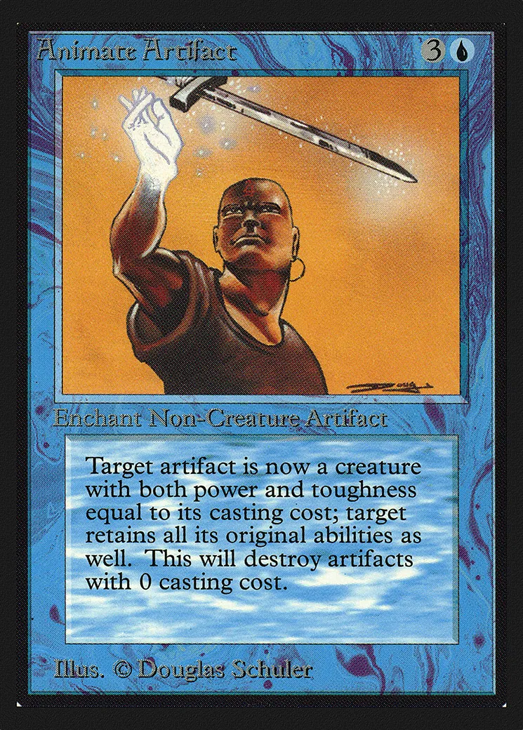 Animate Artifact — Collectors' Edition — Magic: The Gathering
