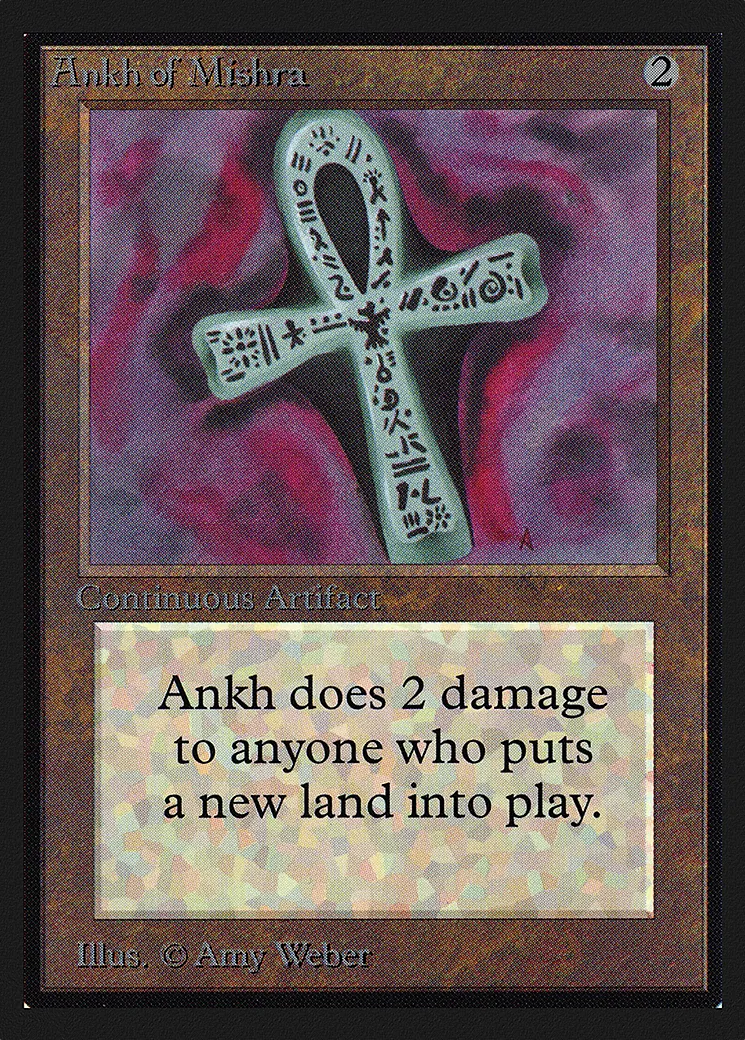 Ankh de Mishra — Collectors' Edition — Magic: The Gathering