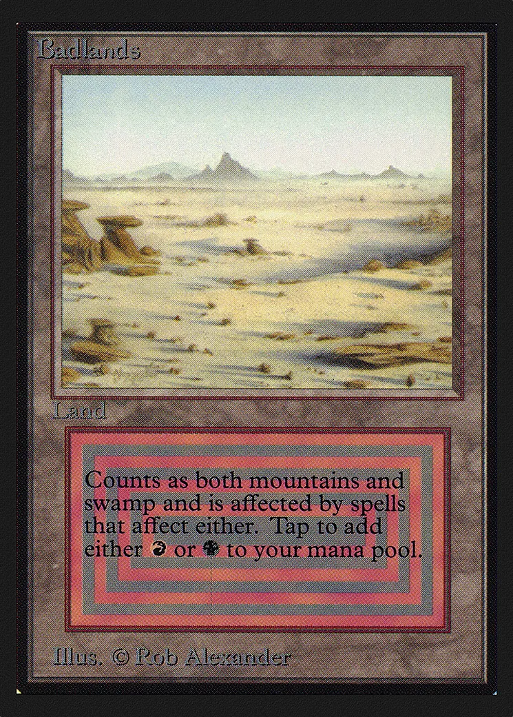 Badlands — Collectors' Edition — Magic: The Gathering