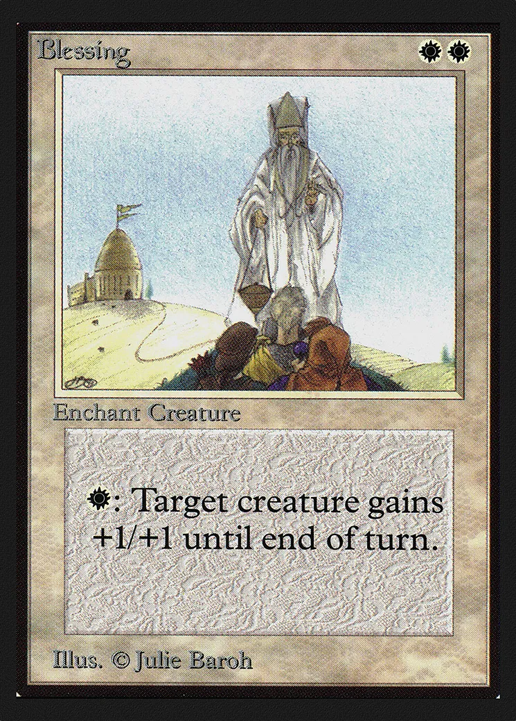 Blessing — Collectors' Edition — Magic: The Gathering