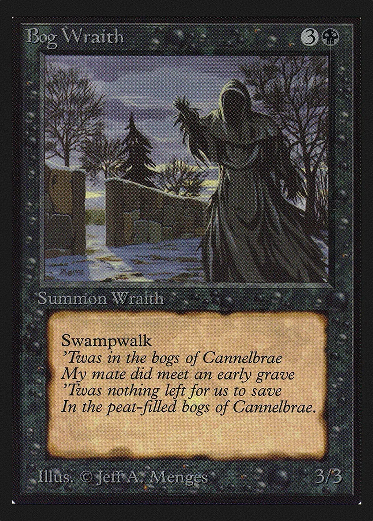 Bog Wraith — Collectors' Edition — Magic: The Gathering