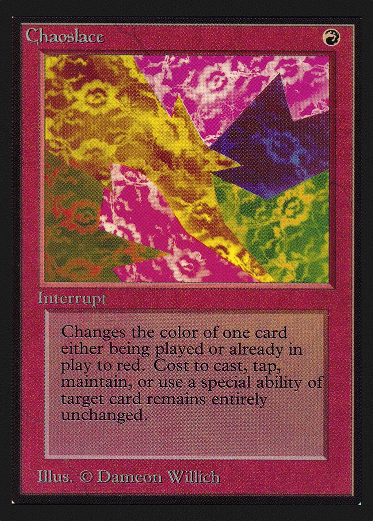 Chaoslace — Collectors' Edition — Magic: The Gathering