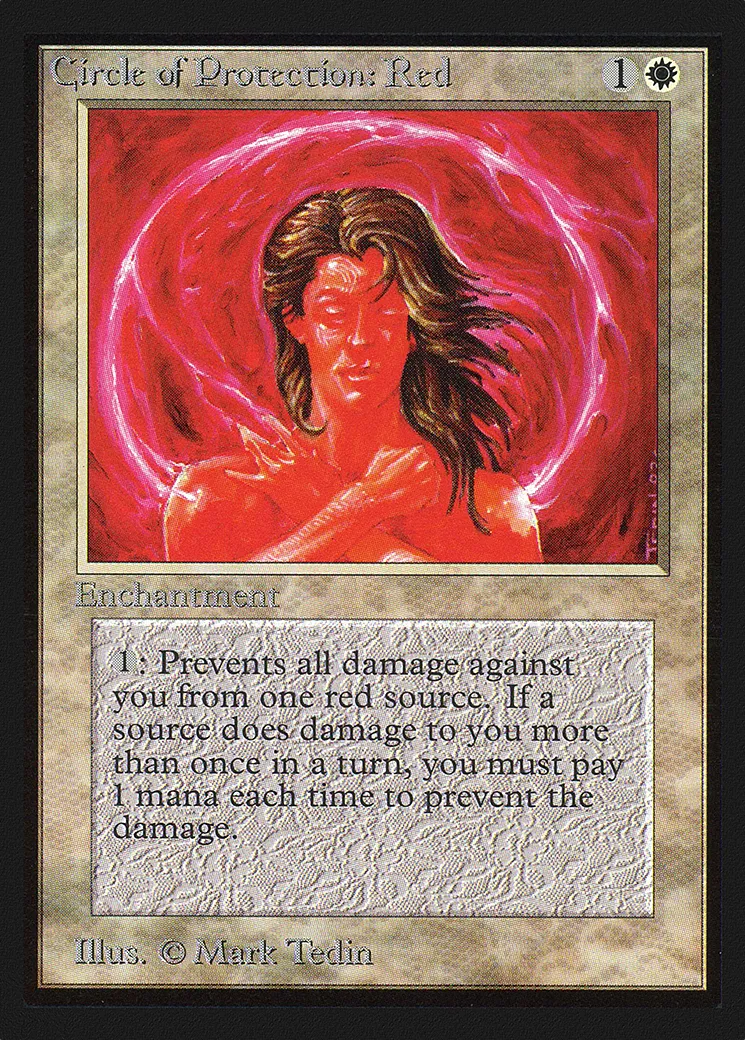 Circle of Protection: Red — Collectors' Edition — Magic: The Gathering