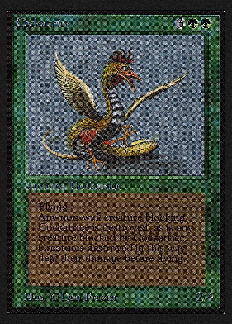 Cocatrix — Collectors' Edition — Magic: The Gathering