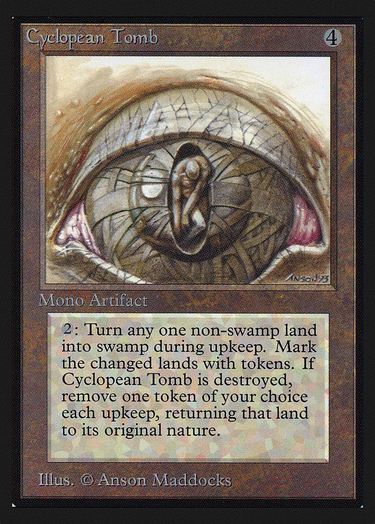 Cyclopean Tomb — Collectors' Edition — Magic: The Gathering