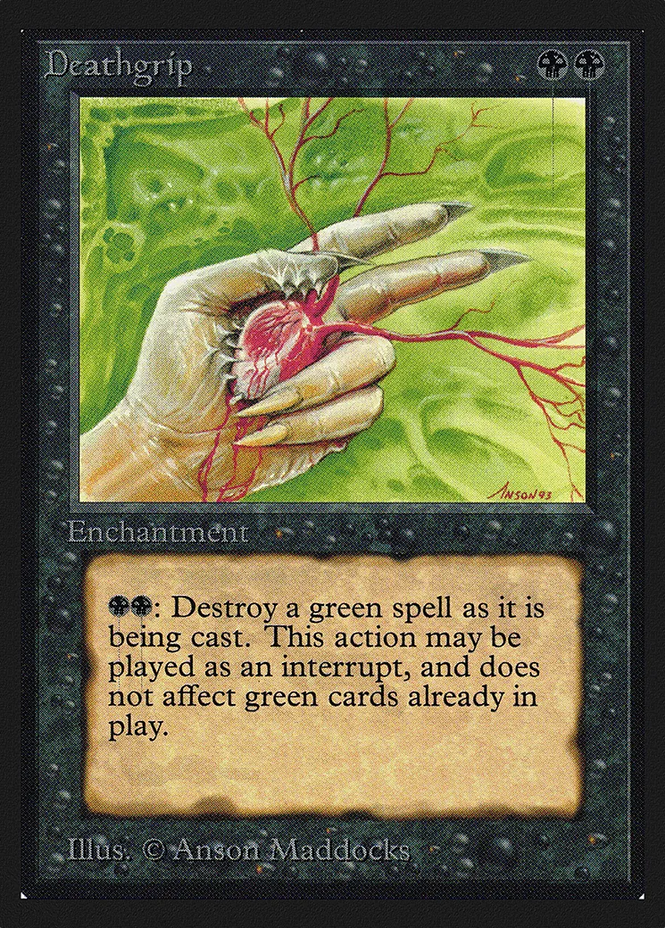 Deathgrip — Collectors' Edition — Magic: The Gathering