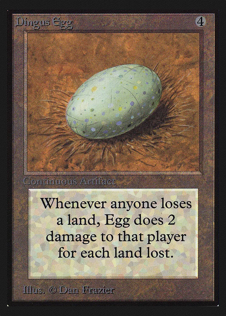 Dingus Egg from Collectors' Edition - Magic: The Gathering