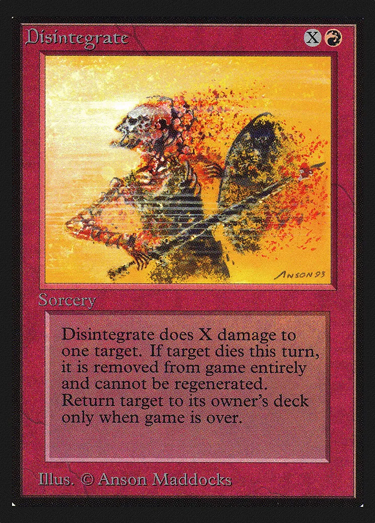 Désintégration — Collectors' Edition — Magic: The Gathering