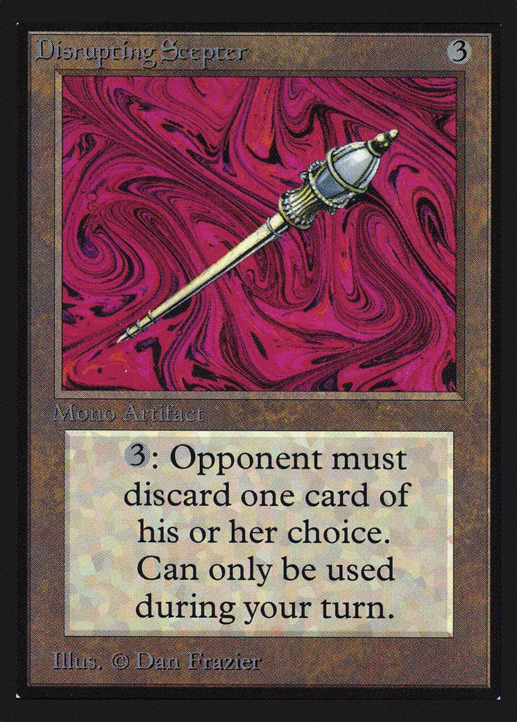 Sceptre de dislocation — Collectors' Edition — Magic: The Gathering