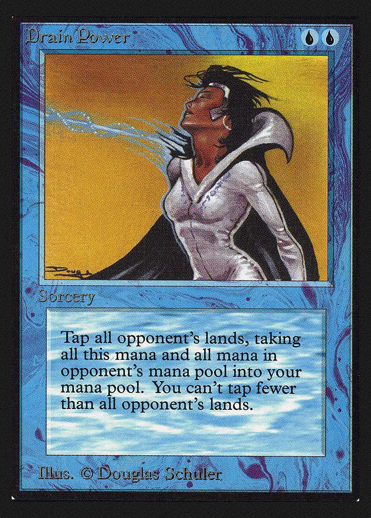 Drain Power — Collectors' Edition — Magic: The Gathering