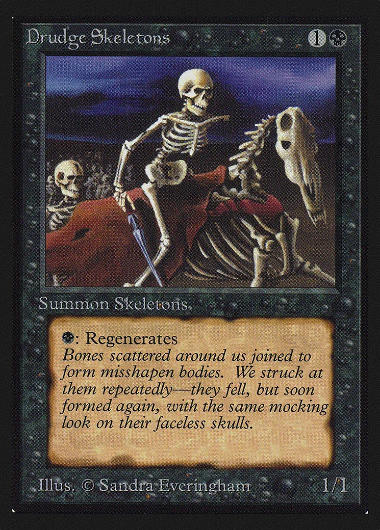 Drudge Skeletons — Collectors' Edition — Magic: The Gathering