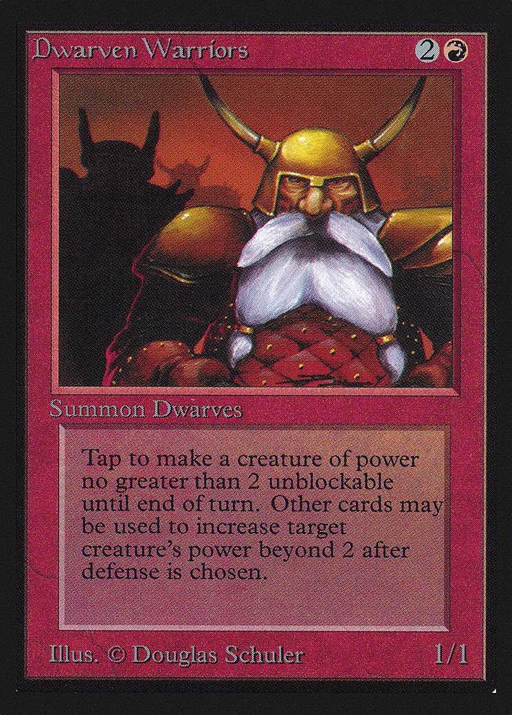 Guerriers nains — Collectors' Edition — Magic: The Gathering