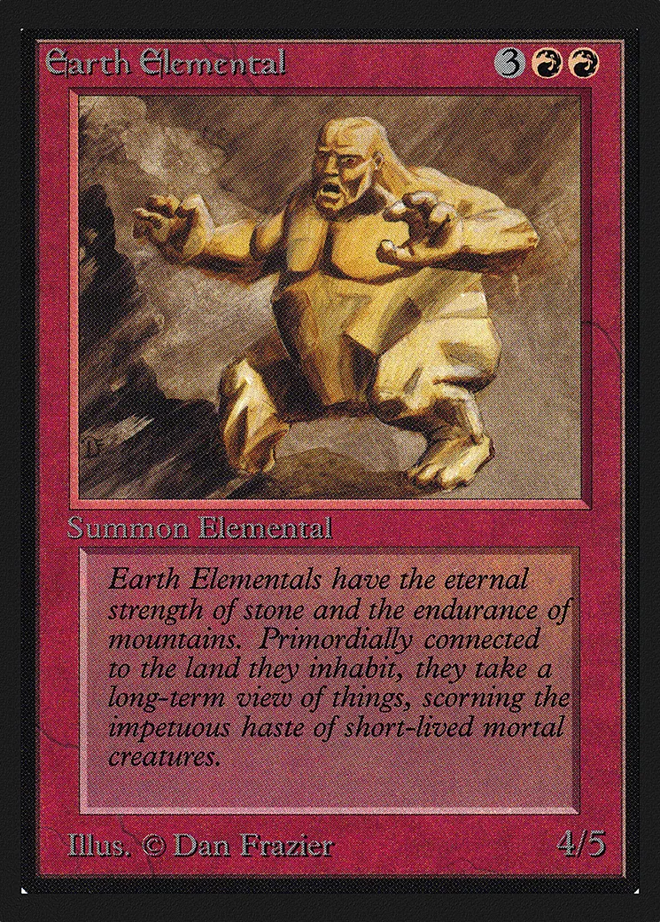 Élémental de terre — Collectors' Edition — Magic: The Gathering