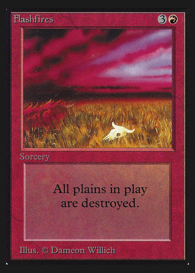 Feu de brousse — Collectors' Edition — Magic: The Gathering