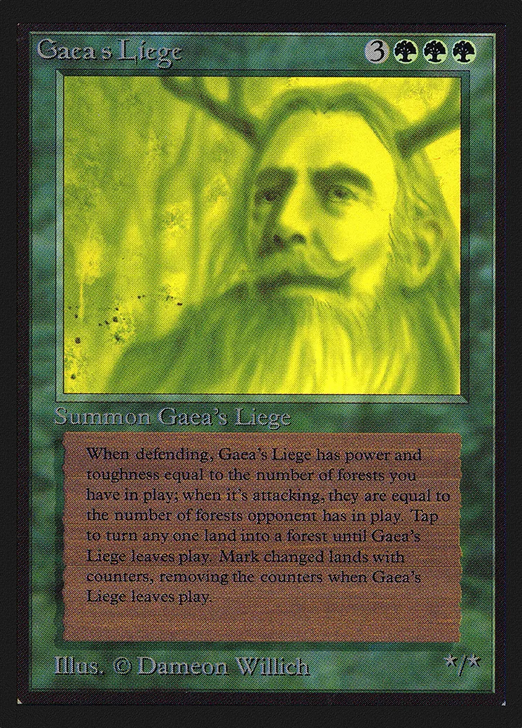 Noble féal de Gaia — Collectors' Edition — Magic: The Gathering