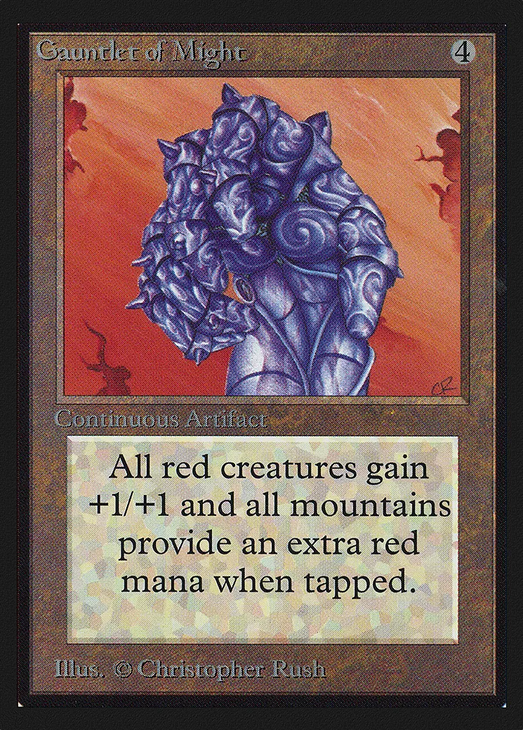 Gauntlet of Might from Collectors' Edition - Magic: The Gathering