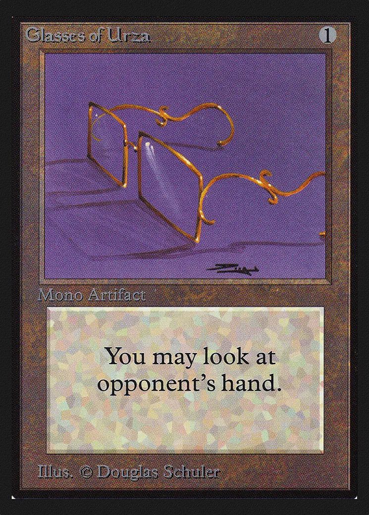 Glasses of Urza — Collectors' Edition — Magic: The Gathering
