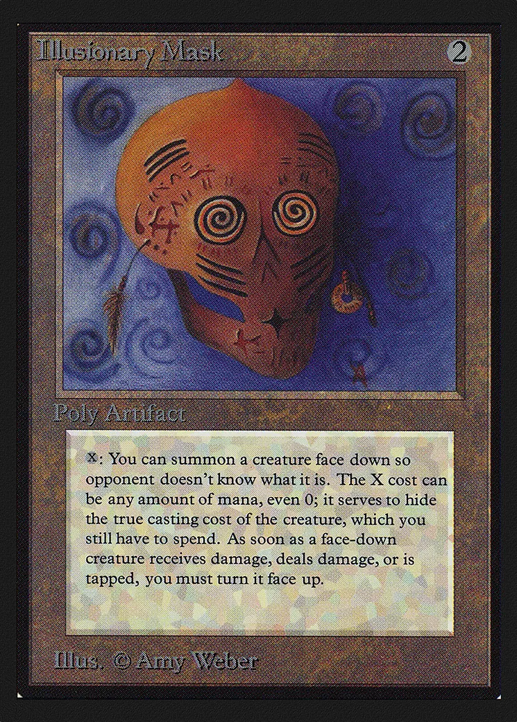 Illusionary Mask from Collectors' Edition - Magic: The Gathering
