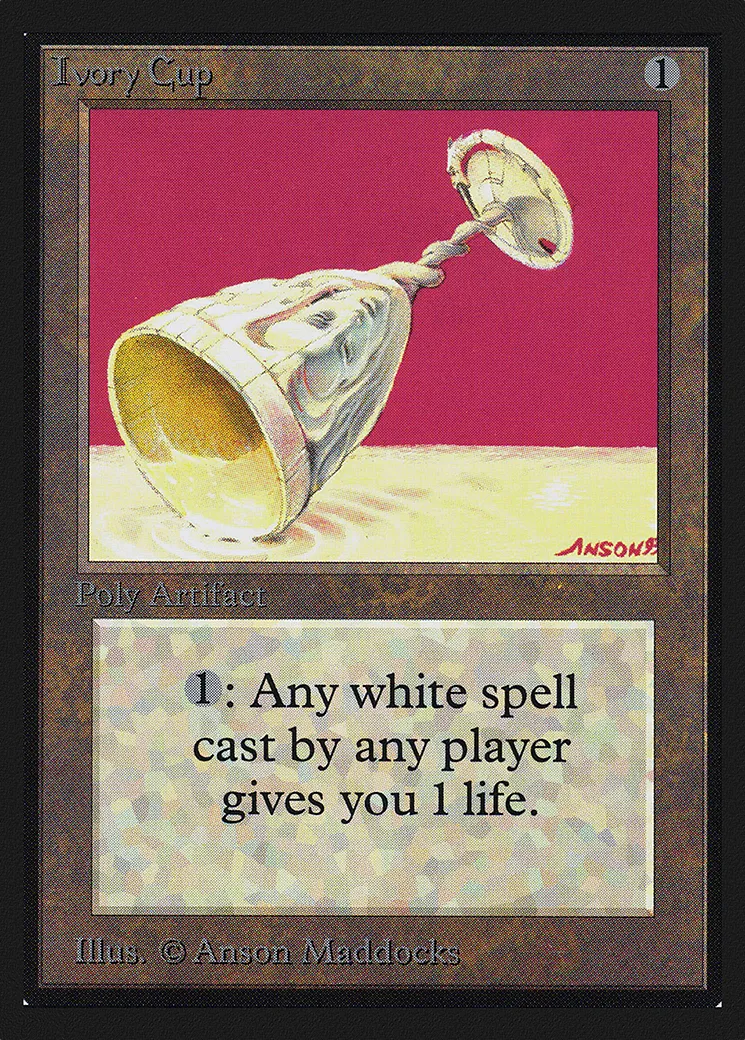 Coupe d'ivoire — Collectors' Edition — Magic: The Gathering
