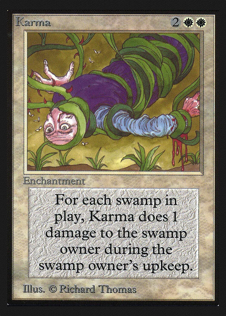 Karma from Collectors' Edition - Magic: The Gathering